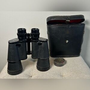 Vintage Crown Coated Optics 7×50 Field 7.1 degrees Triple Tested Binoculars